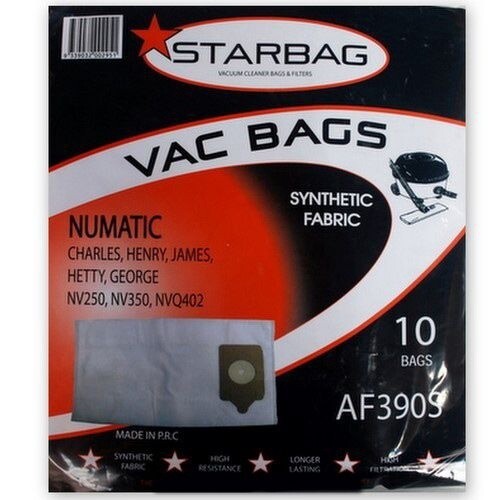Vacuum Bag AF390S (Numatic) | C / Pack (10)