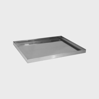Drip Tray Stainless Steel for Baskets/Flap Racks (500x500x25mm) | T