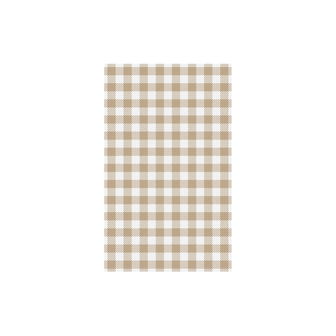 Paper Greaseproof Gingham Coffee (190x310mm) | T