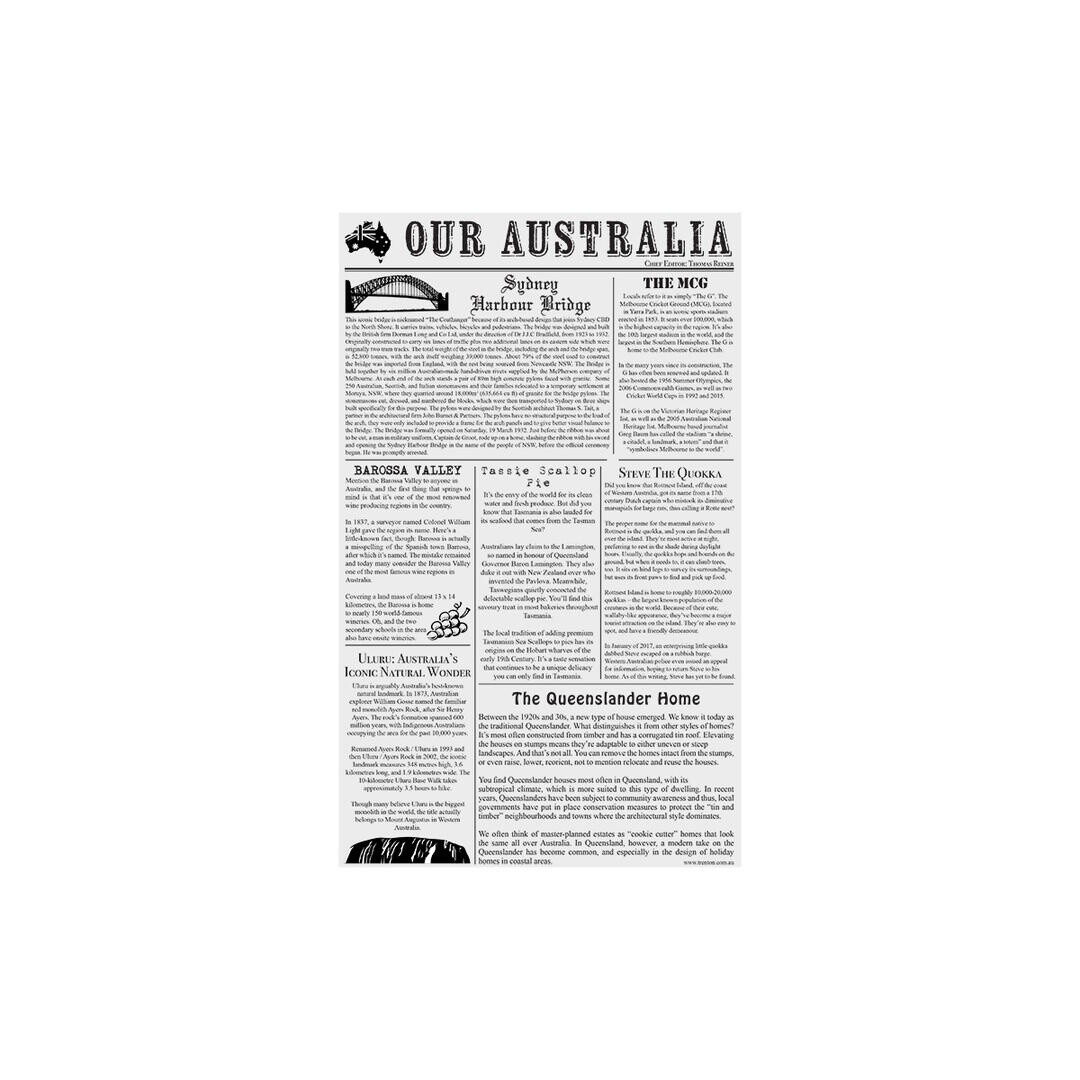 Paper Greaseproof Newsprint (190x310mm) | T