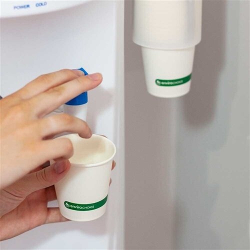 Cup Paper Dispenser White 6oz | E