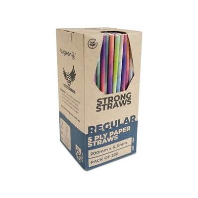 Straw Paper Regular 5ply Mixed Colours | B