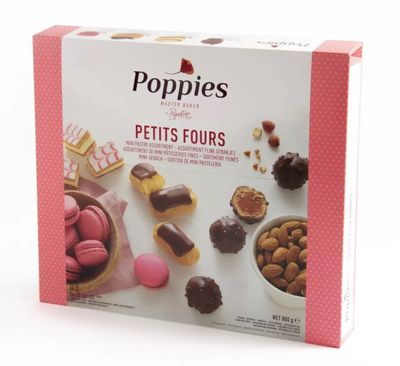 Poppies Petite Four Dessert | E / Box (52)
