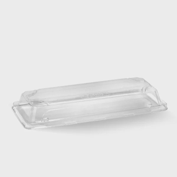 Container Rectangle BioCane Sushi Tray Long Lid | B *