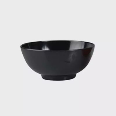 Noodle Bowl 110mm Diameter Ryner Melamine Black | T