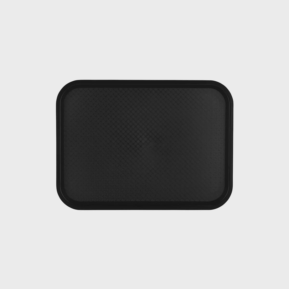Tray Serving Plastic Rectangle (Medium) Black (300x400mm) | T