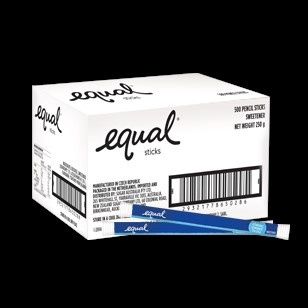 Sugar Sticks Equal | E / Carton (500)