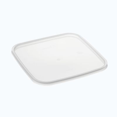 Container Plastic Square Freezer Lid | B