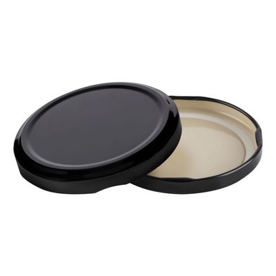Glass Jar Lid 70mm Black | P