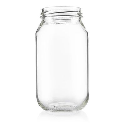 Glass Jar 500ml Flint Glass 63mm Twist | / Carton (24)