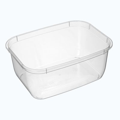 Container Food Storage Rectangle 1.2L | B / Pack (5)