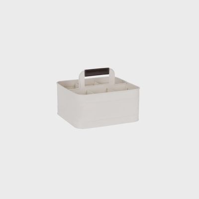 Cutlery Caddy Creme 6 Compartment (260x240mm) | TO / Carton (4)