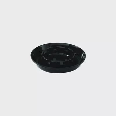 Ashtray Plastic Round Bakelite Black 170mm | T