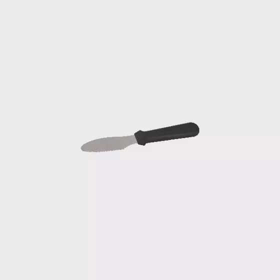 Butter Spreader w Black Handle | T