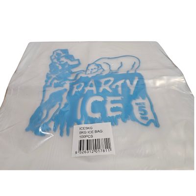 Bag Plastic LDPE Ice Bag 5kg (50um) | P