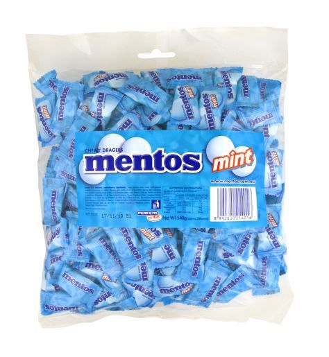 Mentos Mint 540gm (200 pcs) | E