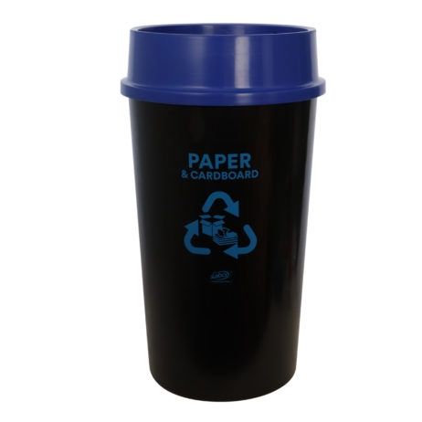 Bin EnviroPlastic Recycling Station 60L | S, Size: Paper &amp; Cardboard Bin