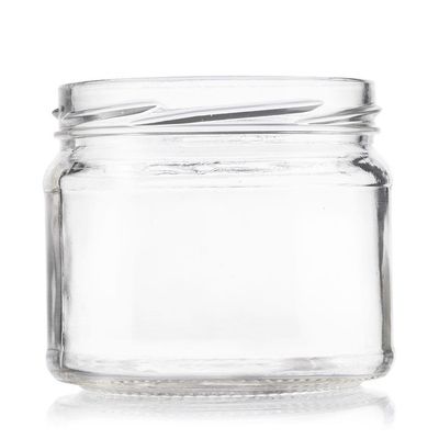 Glass Jar 300ml Flint Glass 82mm Twist | P / Carton (10)