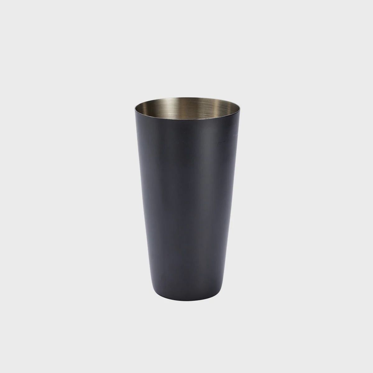 Cocktail Shaker SS Black Boston Tin (30oz) | TO