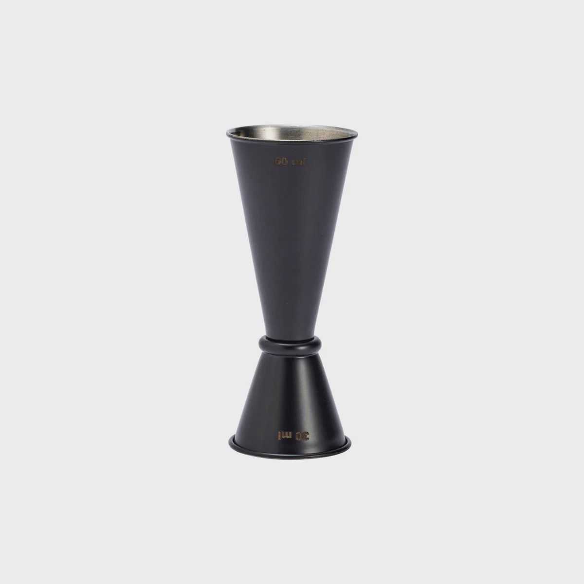 Jigger Double Japanese SS Black 30/60ml | TO