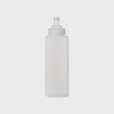 Sauce Bottle Square Wide Mouth 1L Clear | TO