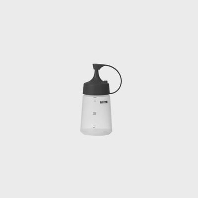 Sauce Bottle Soft Squeeze 180ml Black Cap | TO