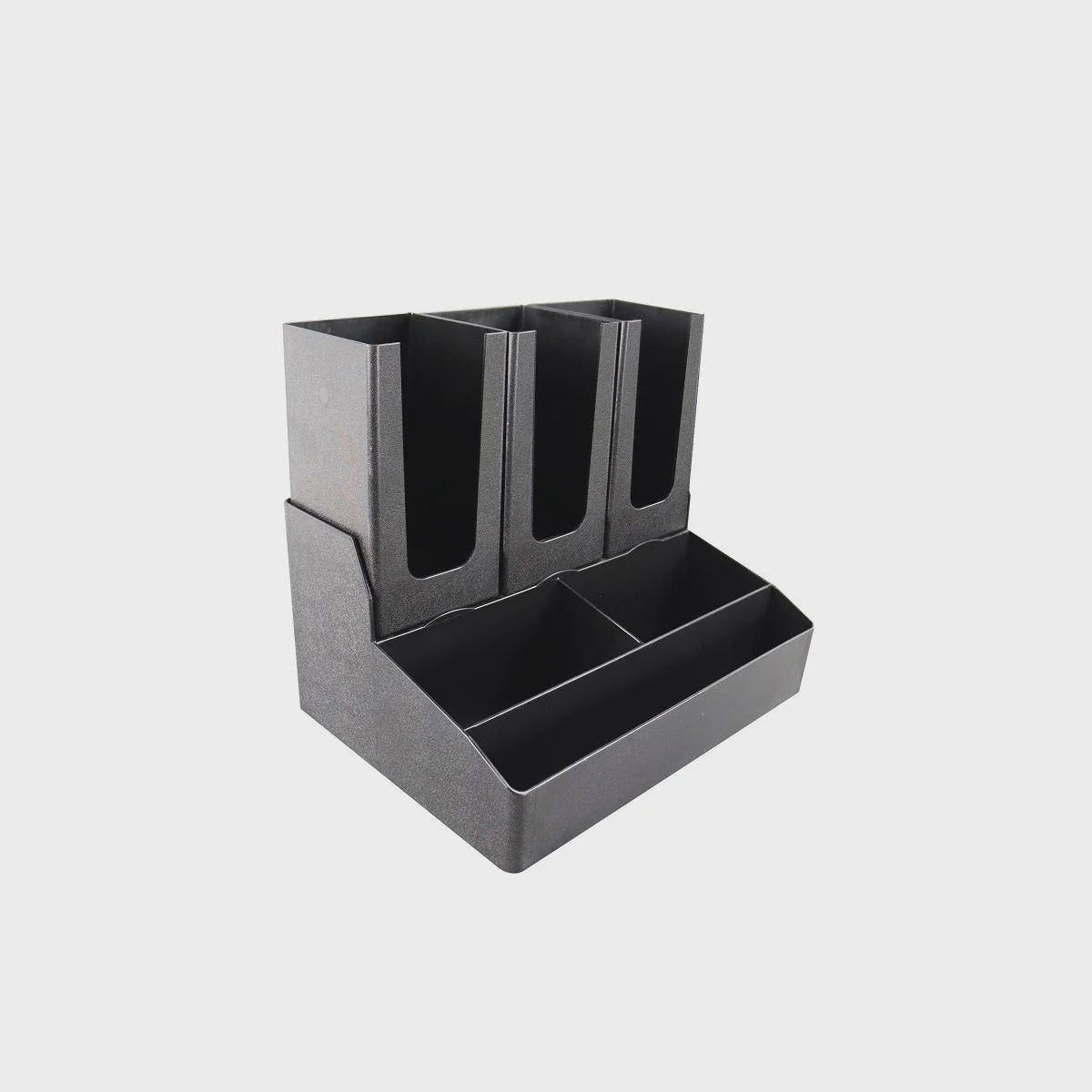 Cup and Condiment Organiser Black 6 | TO