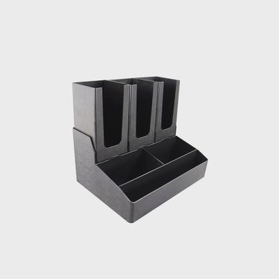 Cup and Condiment Organiser Black 6 | TO