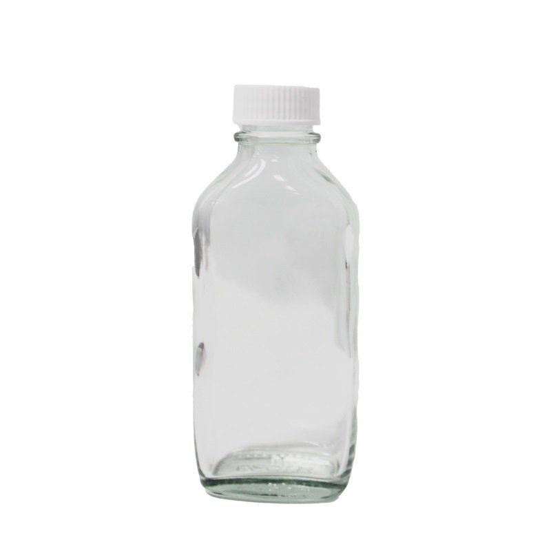 Glass Bottle 90ml with 24mm White Cap | P / Pack (10)