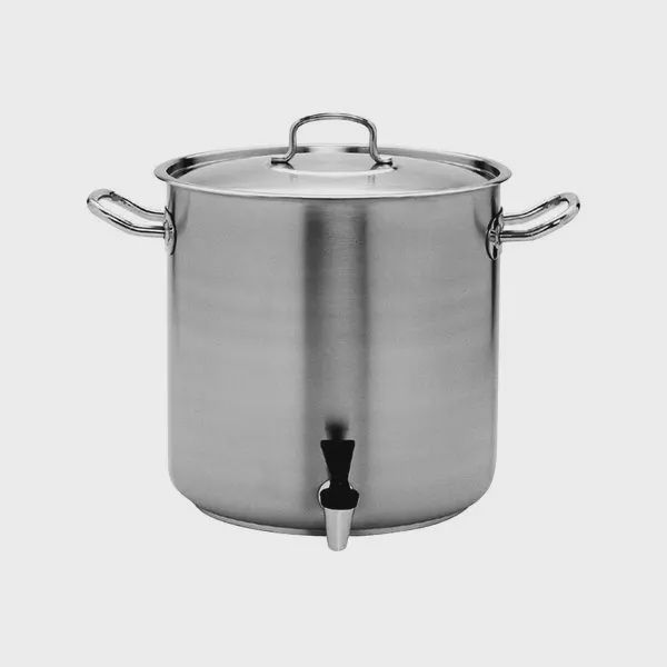 Stockpot with Cover and Tap &quot;Inox-Pro&#39; 50L | T