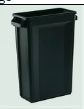 Bin Vented Channel Container Black 76L | TO