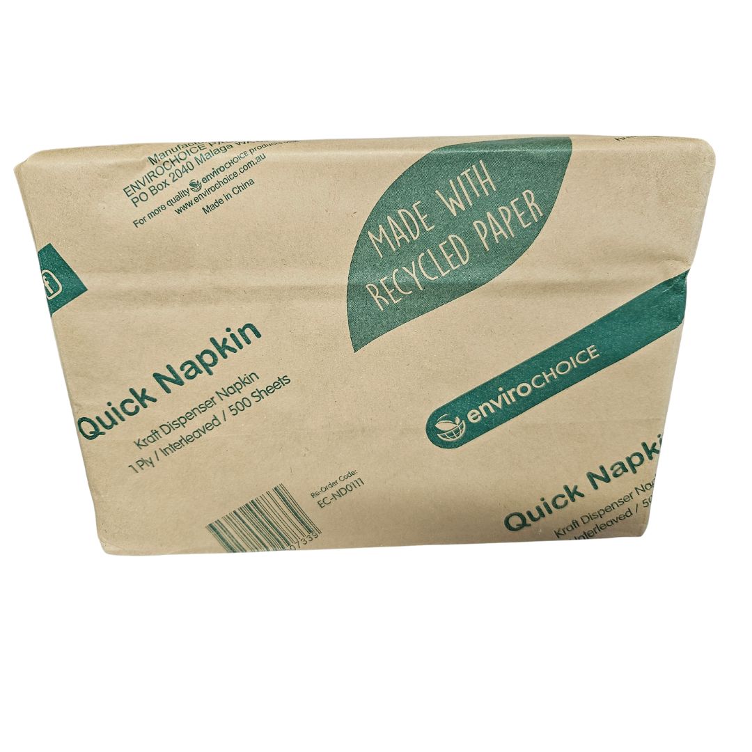 Napkin Quick Dispenser 1ply Kraft | E