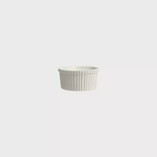 Souffle Dishes Ribbed 100ml | T