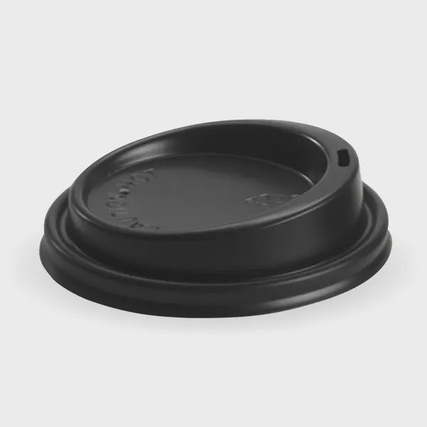 Cup Coffee Lid BioCup Black (90mm) | B