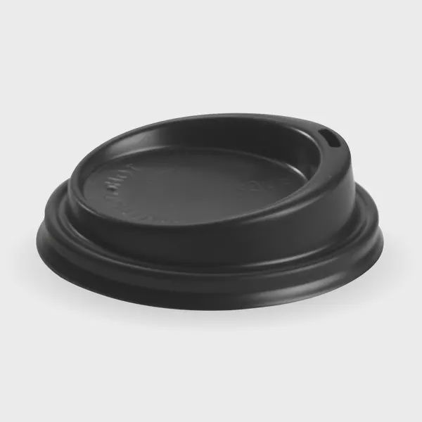 Cup Coffee Lid BioCup Black (80mm) | B