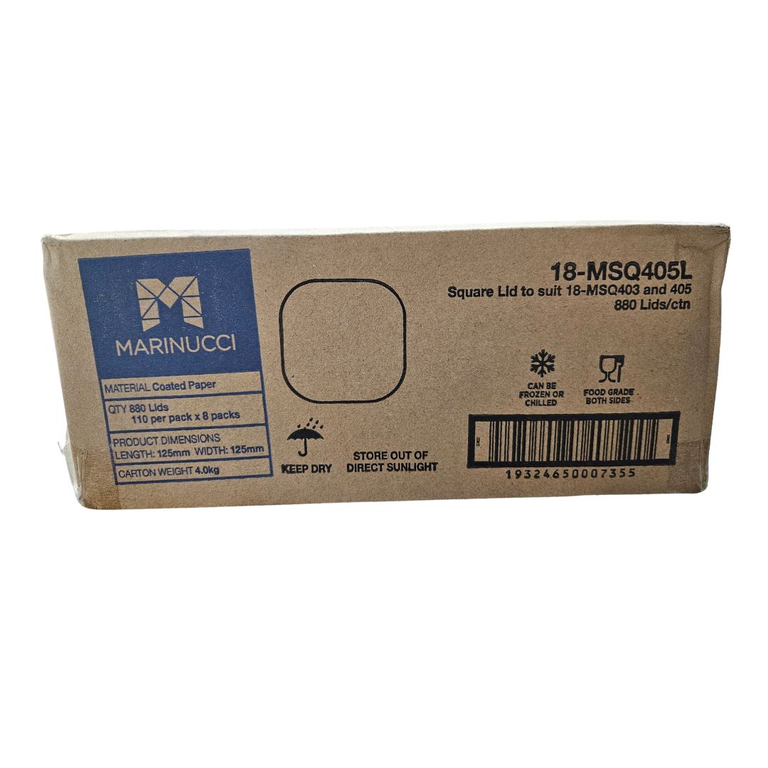 Foil Container 403 Square Lid | E, Size: Carton (880)