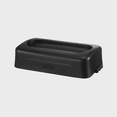 Bin Vented Channel Container Black Lid (Swing) | TO