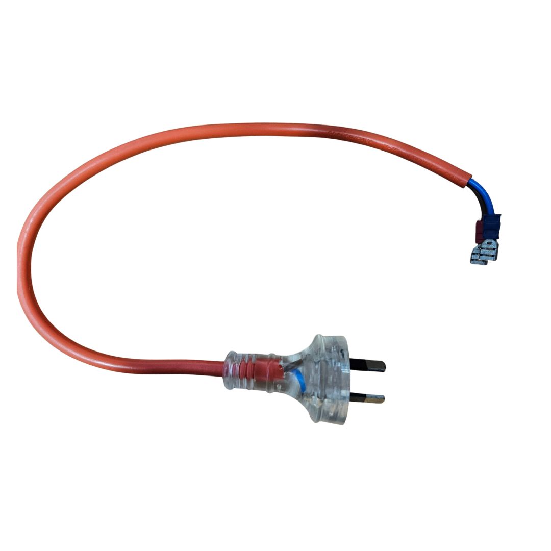 Vacuum Lead Short T1 300mm with Spade Connectors | C