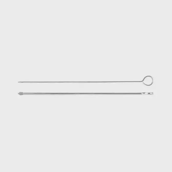 Skewer Stainless Steel Flat (400mm) | T / Pack (12)