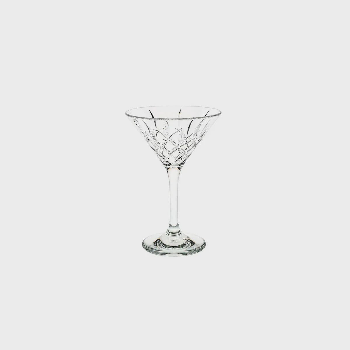 Polycarbonate Martini Diamond Cut (235ml) | TO / Carton (4)