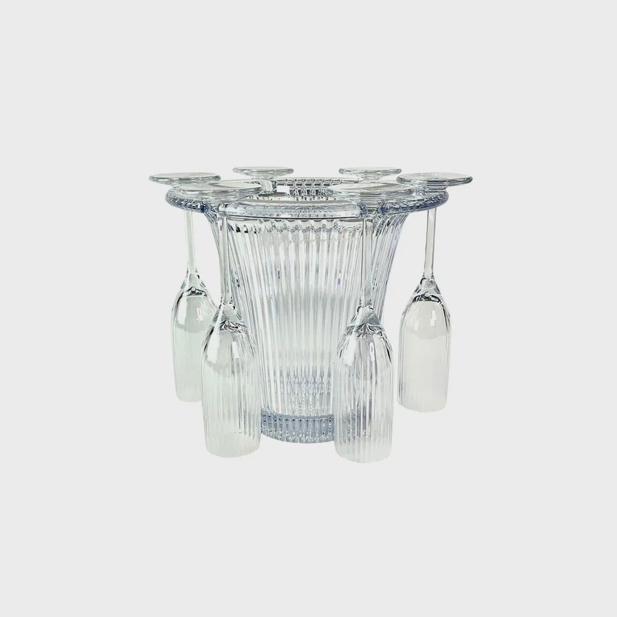 Polycarbonate Bamboo Bucket and 6 Flutes (145ml) | TO / Carton (6)