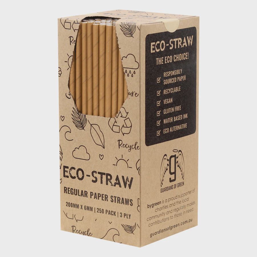 Straw Paper Regular 3ply Kraft Brown | B