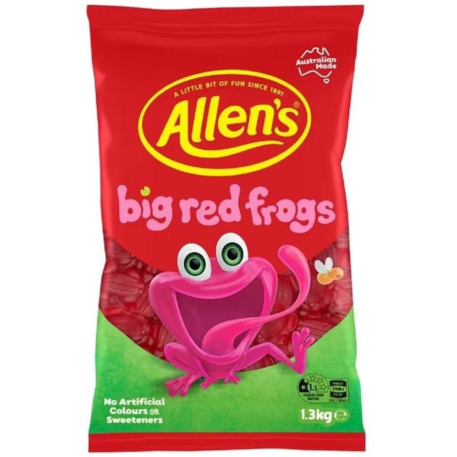 Allen&#39;s Frogs Alive Red | E / 1.3kg