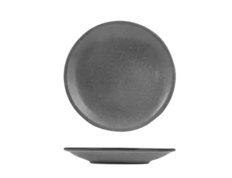 Crockery Zuma Gravel Plate Coupe (180mm) | T / Carton (6)
