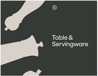 *View Trenton Catalogue for Table and Servingware