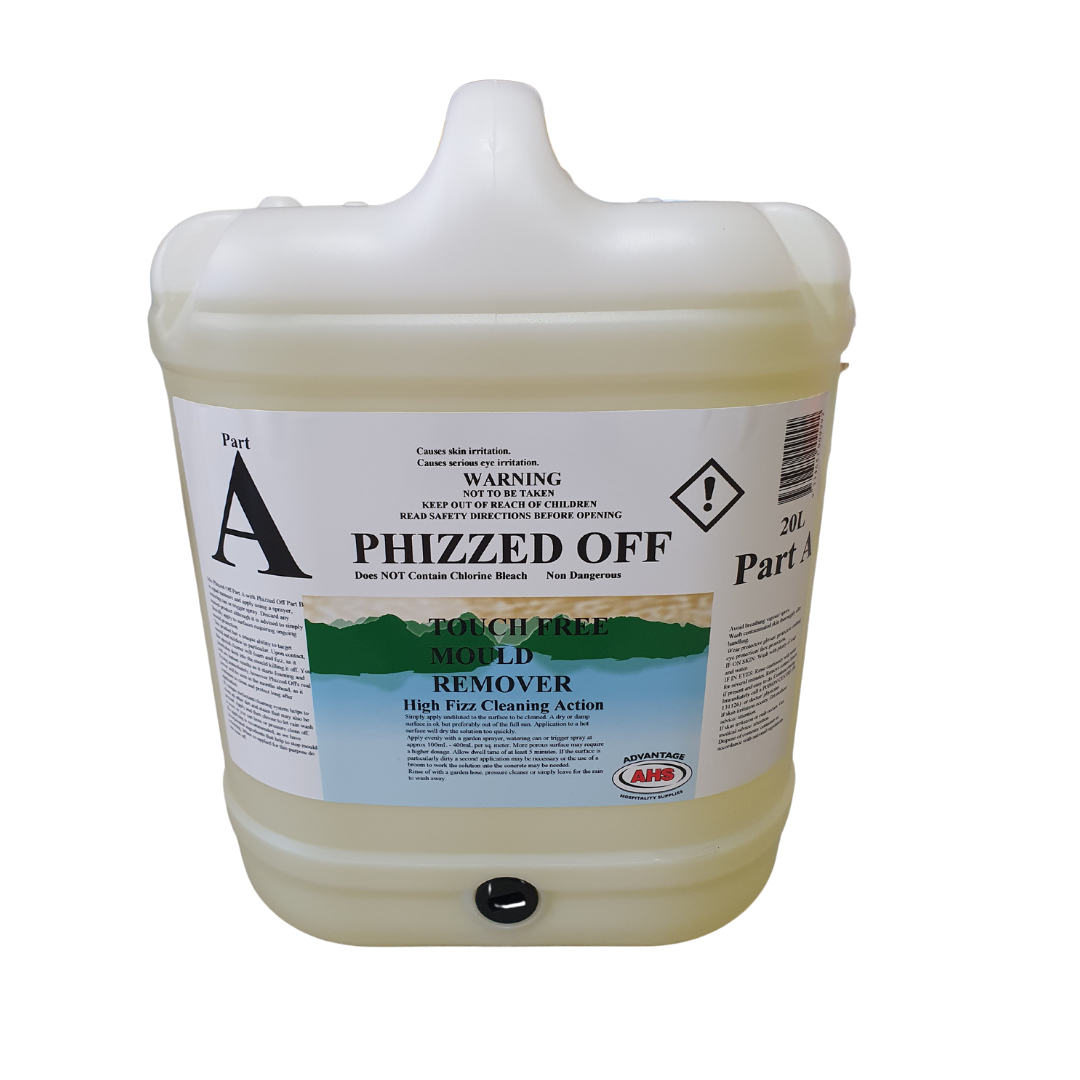Phizzed Off Mould and Mildew Cleaner Part A | AHS, Size: 20L
