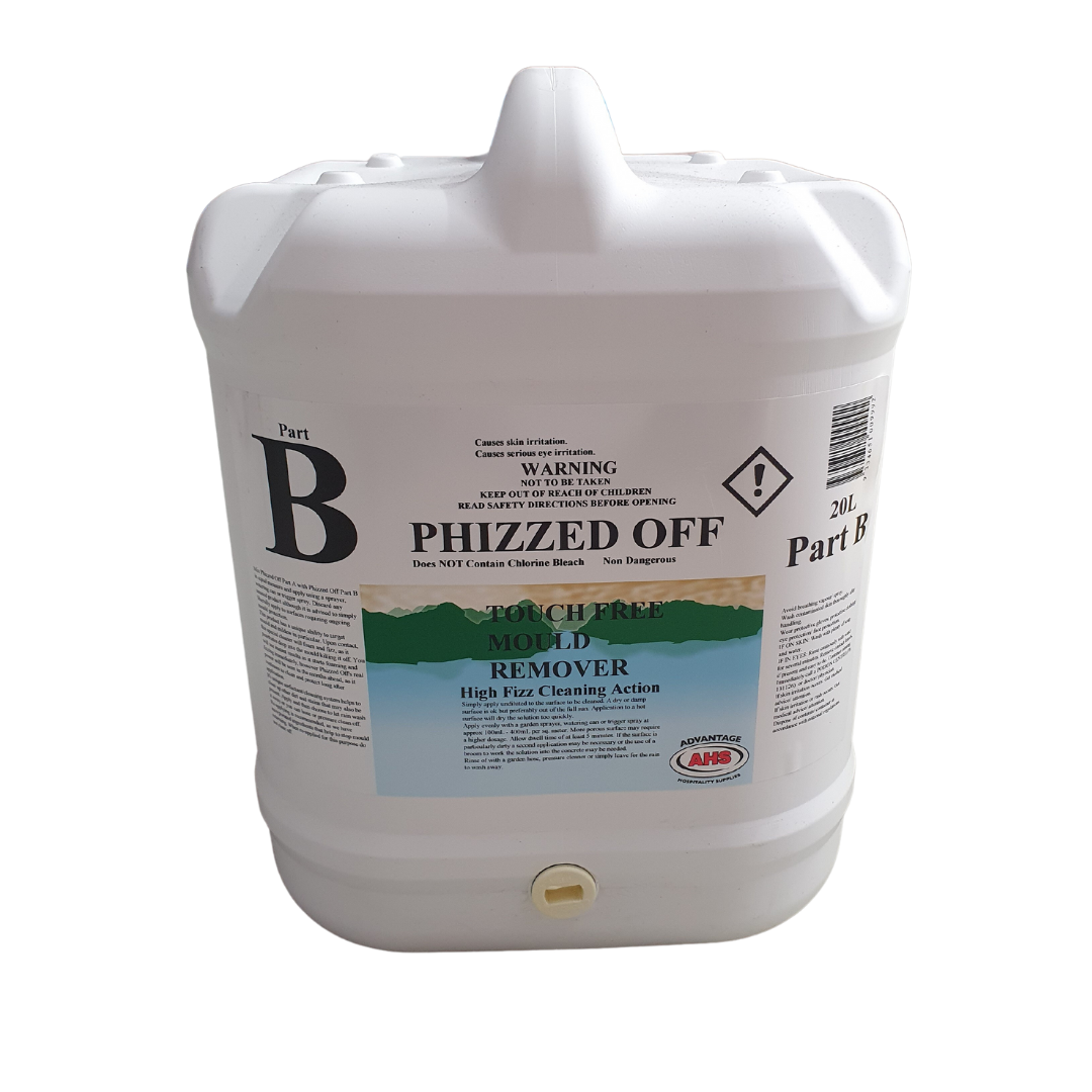 Phizzed Off Mould and Mildew Cleaner Part B | AHS, Size: 20L