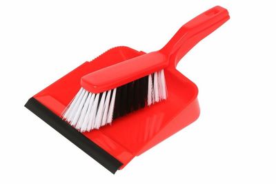 Dustpan &amp; Brush Set Econ Red | E