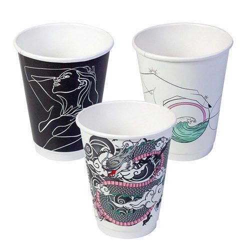 Cup Coffee Ink DW 12oz (90mm) | E