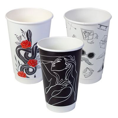 Cup Coffee (90mm) Ink DW 16oz | E